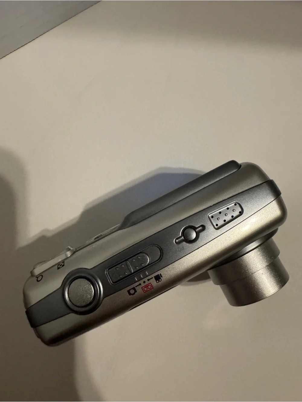 Y2K Samsung Digital Camera Digimax U-CA5 5.0MP Silver-Tested